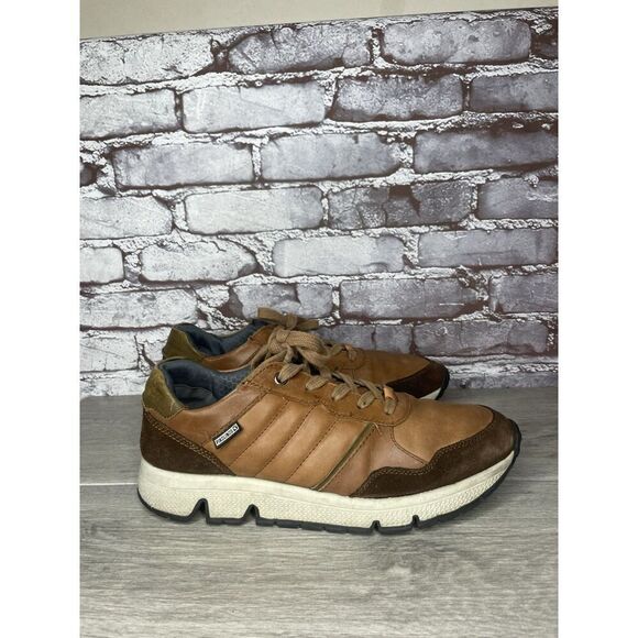 Pikolinos Ferrol M9U-6139 Brown Comfort Leather Lace Up Casual Shoes Men 42EU/9M main image 4